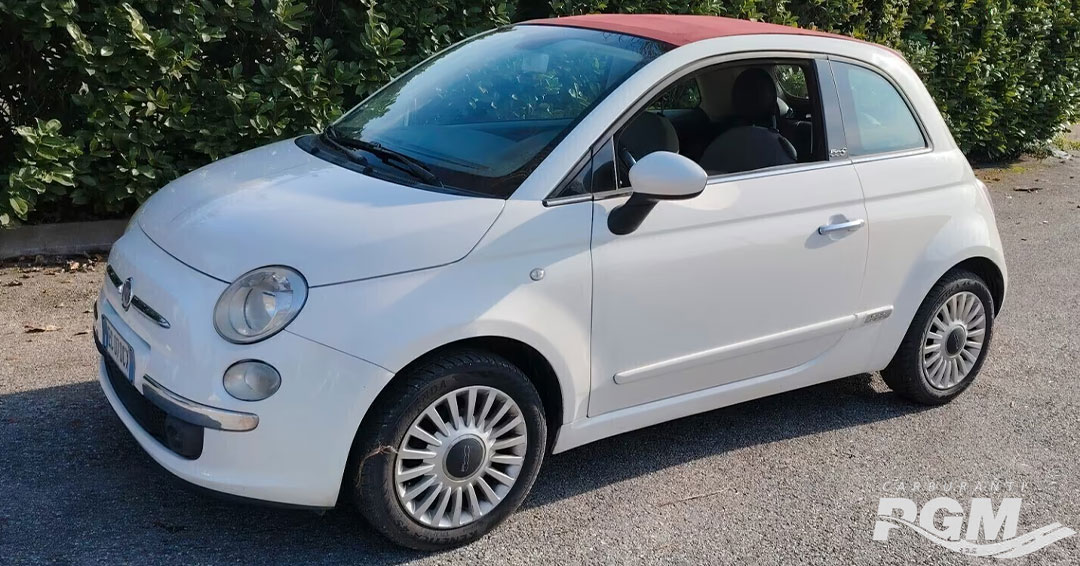 fiat 500 vendita usato foto fronte lato2